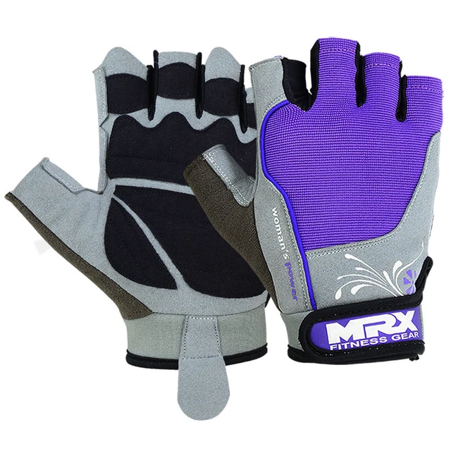 Weight Lifting Gloves Training Gym Women's Fitness Glove Straps Amara Leather
