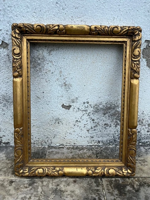 Tableau Vintage cadre bois massif -teinte foncée 120 x 200 cm