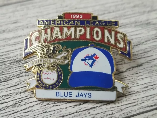 Toronto Blue Jays 1993 American League Champions Lapel Hat Pin MLB Baseball VTG