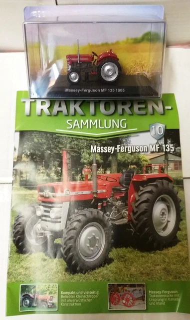 LK507 UH HACHETTE Tracteur Monde Agricole 09 1/43 1:43 Massey Ferguson 35X 1963