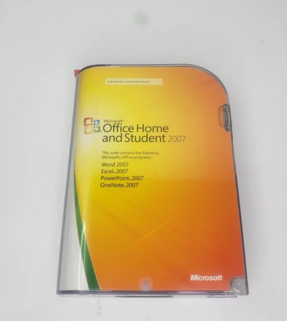 Microsoft Office Home and Student 2007 W/ Serial Number