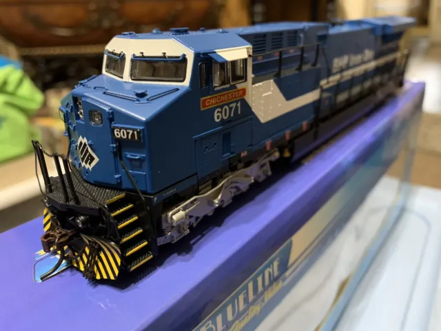 Broadway Limited Blueline BHP Iron Ore 6071 Locomotive DDC Ready NIB Never Run