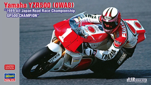 Miniature Moto De Construire Kit De Montage Hasegawa Yamaha YZR500 0WA8 1:12