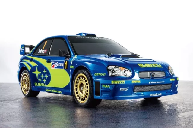 Tamiya 47372 Subaru Impreza Mexiko 2004 TT01E 1:10 RC Auto Bausatz