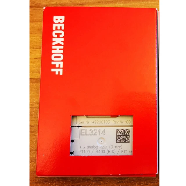 new-beckhoff-el3214-ethercat-terminal-4ch-input-rtd-3-wire-connection