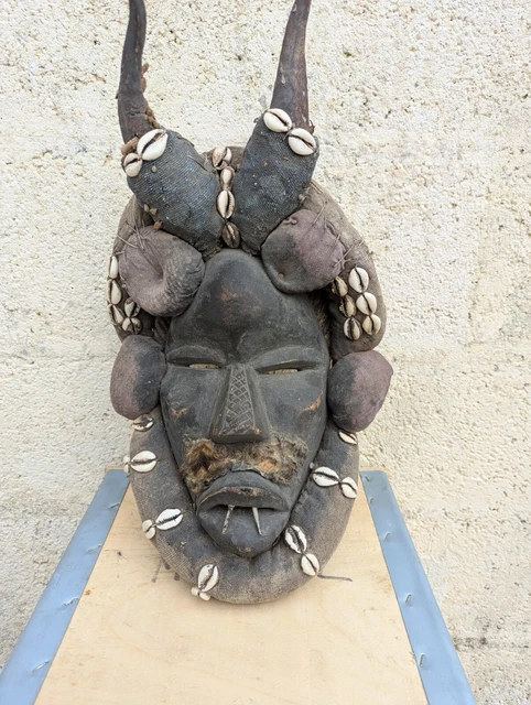 Masque Guéré (19011) - Masque africain Guere - Art africain