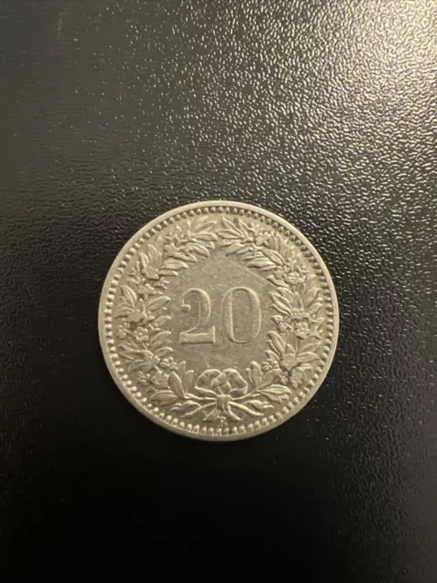 20 centesimi - 1912 - Svizzera  (B182)