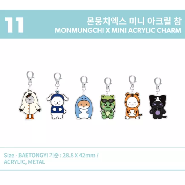 [公式] Monsta X Pop-Up Store [ Monmungchi X : Welcome Party ] Mini Acrylic Charm