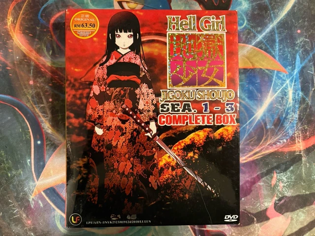 DVD ANIME JIGOKU Shoujo HELL GIRL Season 1-4 (1-90) Complete