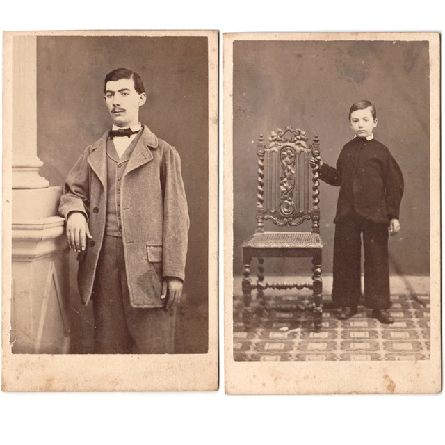 Père Avec Son Fils Et Sa Fille Illustration Vectorielle Dans Le Style Plat Jour Des Pères