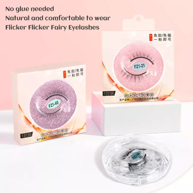 Self Adhesive Eyelashes Reusable Self Adhesive Eyelashes Fake For Mother's Day