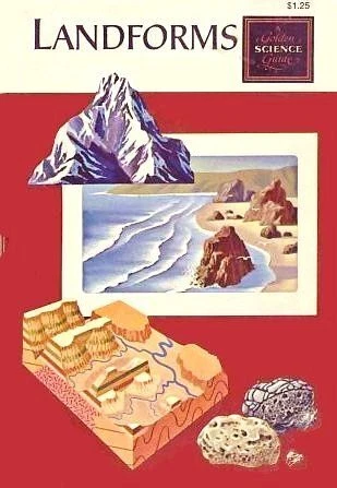 LANDFORMS (GOLDEN SCIENCE GUIDES) By George F. Adams & Jerome Wyckoff **Mint**