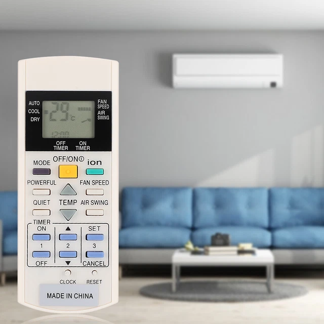 VINABTY Telecomando Universale Per Condizionatore PANASONIC A75C3299 - Ricambio