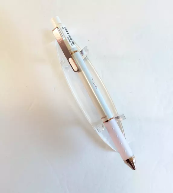 TUL Pearl White Barrel Pen Retractable BLUE Gel Ink, Rose Gold  Limited Edition