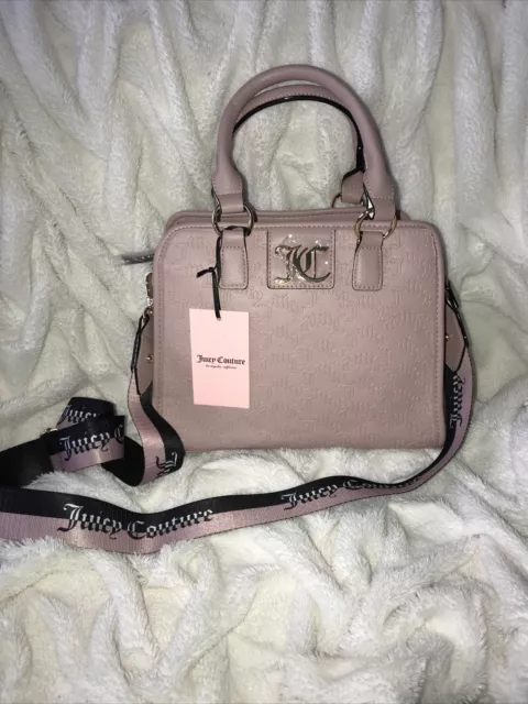 NWT Juicy Couture Charm City Satchel Dusty Blush Purse