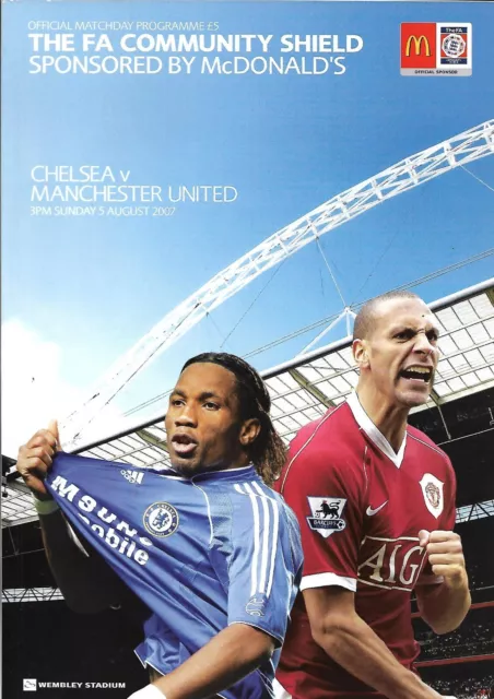 CHELSEA v MANCHESTER UNITED 5th AUGUST 2007.