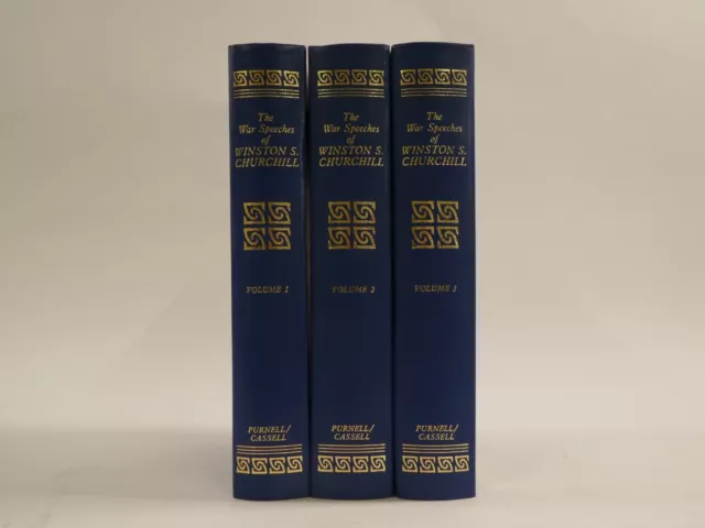 The war speeches of Winston S. Churchill 3 volume collection