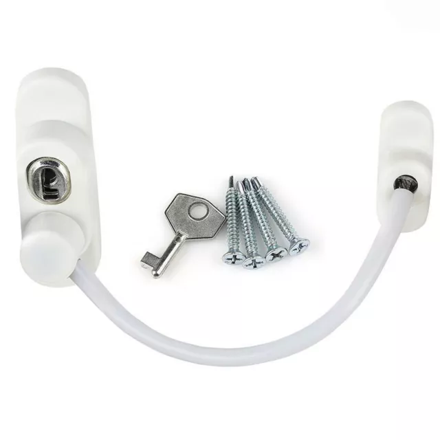 Window Door Restrictor Child Baby Safety Security Cable Lock Catch Wire