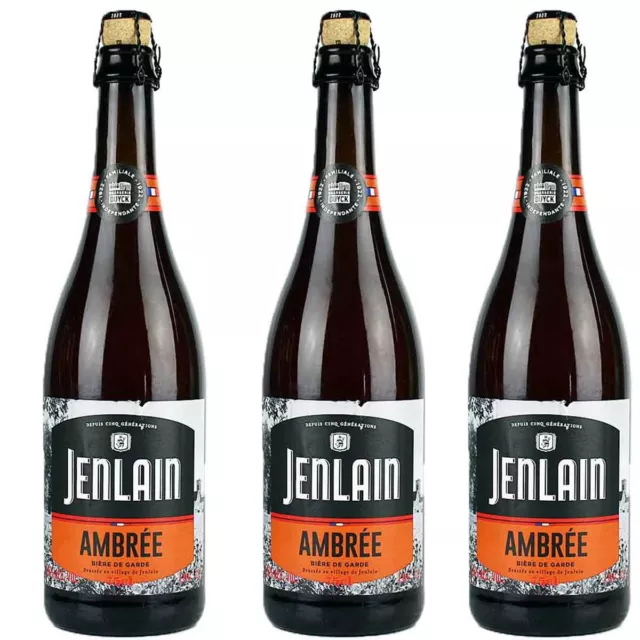 Bière de Garde Jenlain Ambrée 3 x 750ml 7,5% Alkohol