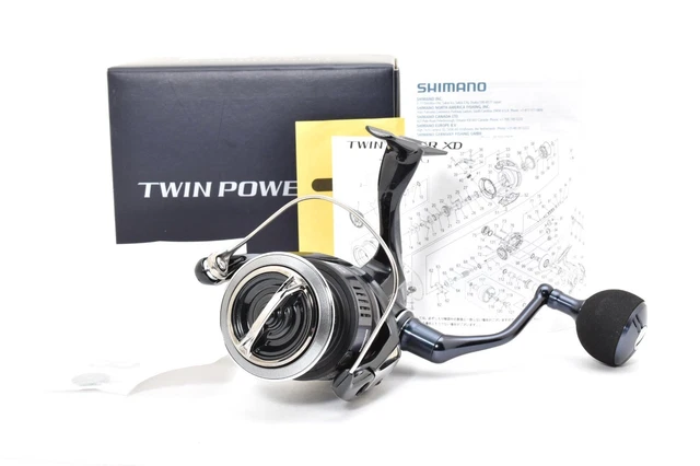 Shimano Twin Power Fe 4000m Hg - Carretes De Embrague Delanteros