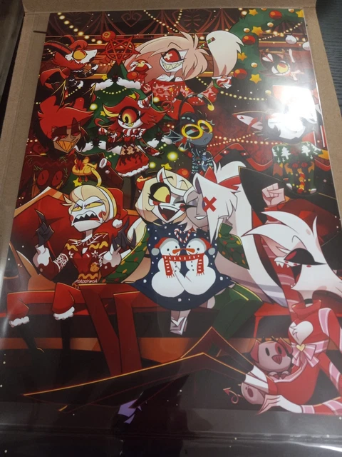 HAZBIN HOTEL - HOTEL STAFF - HOLIDAY 2025 POSTER EUR 79,99