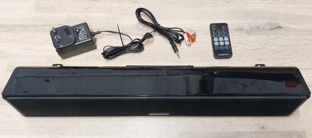 GOODMANS 30W CH Compact Soundbar with Bluetooth, 330368