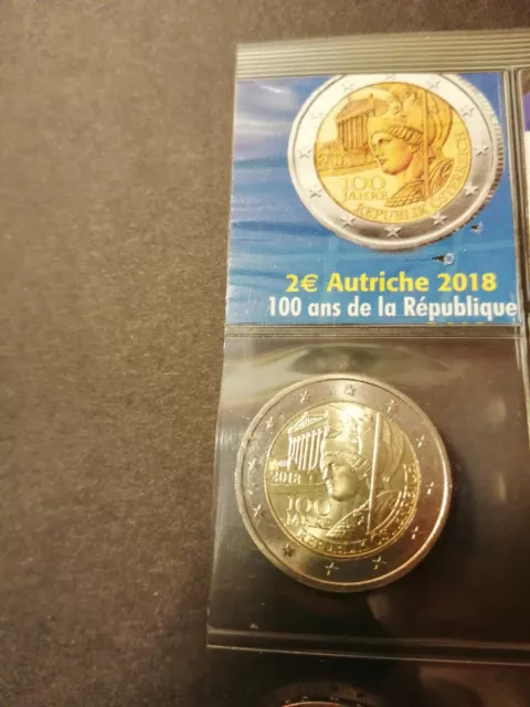 piece commemorative autriche  2018