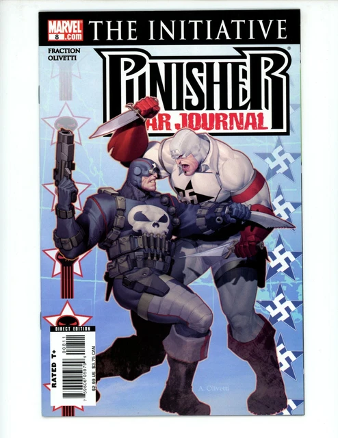 Punisher War Journal #8 NM 2nd Series Matt Fraction  Ariel Olivetti Comic Book