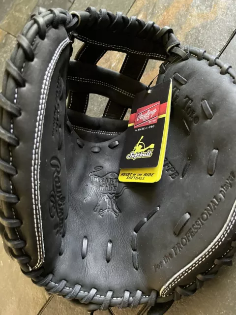 NEW Rawlings Heart of the Hide HOH PROCM33FPB 33" Fastpitch Catchers Mitt Glove