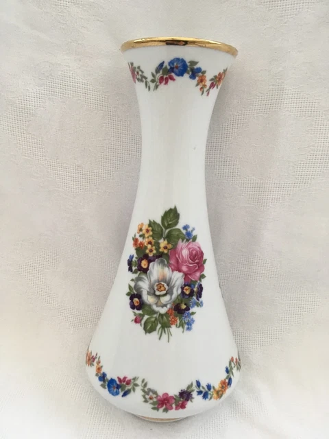 Vintage KPM Royal Porzellan (Bavaria) (529/2) Vase - Fully Marked - VGC