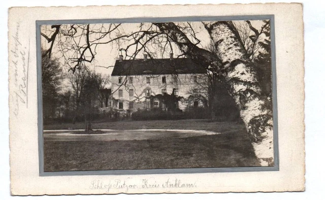 FOTO AK SCHLOSS Putzar Anklam Max Radig Wurzen 1925er EUR 32,90