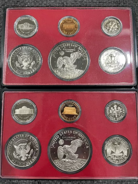 1977 & 1978 US Mint Proof Set Lot of 2 2
