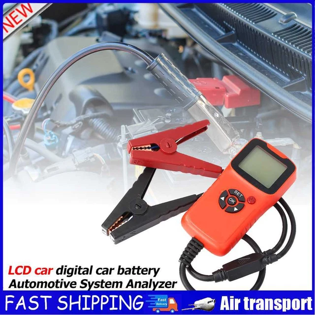 LCD Car Voltage Tester Stable Portable Automotive Current Tester Diagnostic Tool