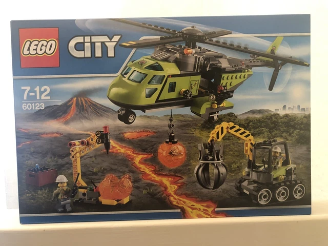 Lego volcano supply helicopter 2025