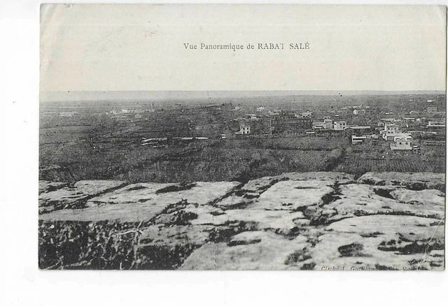 Maroc  Vue Panoramique De Rabat Sale