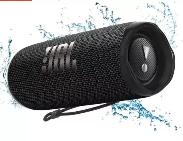 JBL Flip 6 Portable Bluetooth Portable Speaker System - Black