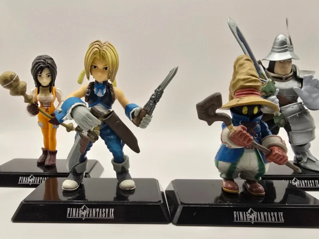 VINTAGE FINAL FANTASY IX Extra Soldier Figure Set #2 Bandai Square