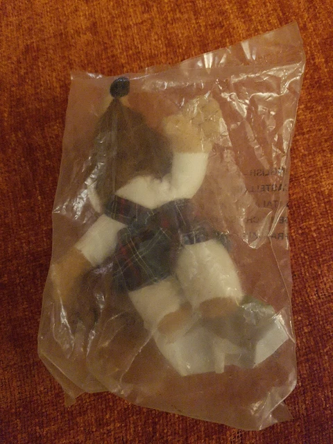 McDonalds Happy Meal Toy -  The Wombles (1999) - MacWomble Soft Toy - Sealed