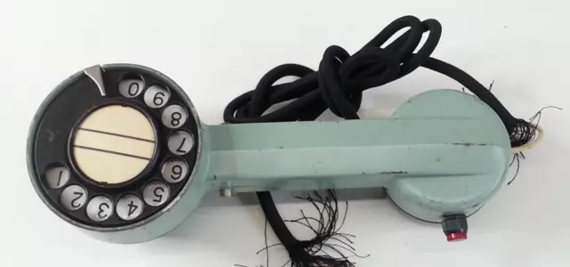 Vintage 1970s Lineman Phone Test Handset CR TST 41-ES Handset Green Rotary