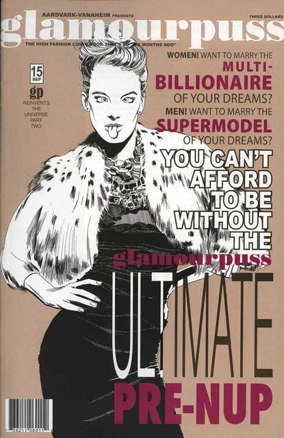 Glamourpuss #15 VF/NM; Aardvark-Vanaheim | Dave Sim - we combine shipping
