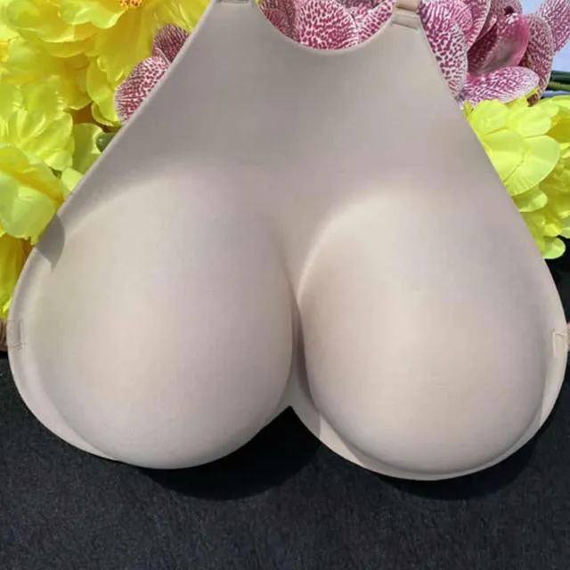 Unisex Large Breast Forms Soft Fake Boobs Reuable Fake Breasts Patients Cosplay