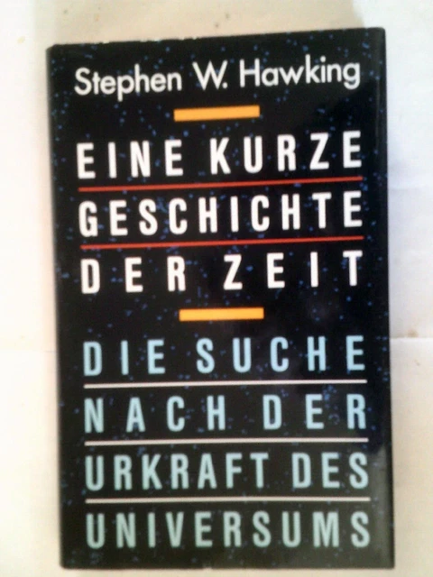 EINE KURZE GESCHICHTE der Zeit... Stephen W.Hawking von 1988 EUR 2,50