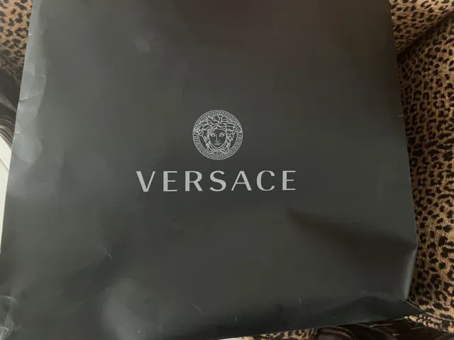 Two Versace Black Envelopes and Thank You Cards