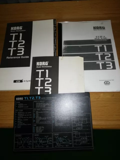 Korg   Manuali Italiano  Inglese  Korg T3