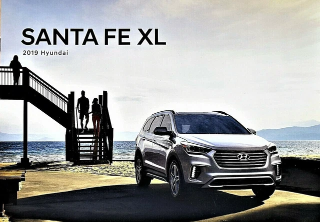 Near Mint 2019 Hyundai Santa Fe Xl Premium Sales Brochure ~ 12 Pages