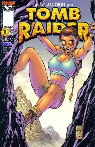 TOMB RAIDER #1 VARIANT US MICHAEL TURNER Image Top Cow Eidos LARA CROFT