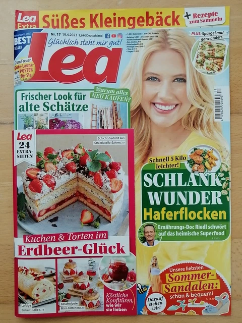 LEA NR. 17/2023 inklusive Extraheft &amp;quot;Kuchen &amp; Torten im Erdbeer-Glück ...
