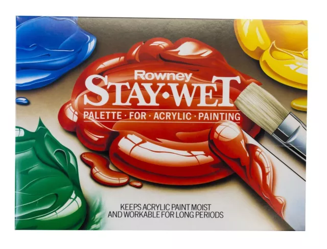 Daler Rowney Stay Wet Mixing Palette for Acrylics - Staywet Large