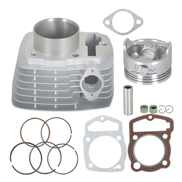For Honda ATC185 200 XL200 Top End Kit Cylinder Piston Ring Kit 63.5mm 200cc