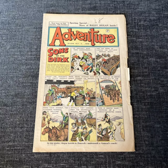 Adventure Comic - No 1244 - 2 October 1948 - DC Thomson